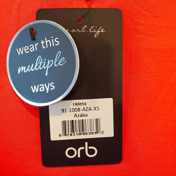 Orb Helena Reversible Crisscross Tee in Azalea - Picture 5 of 5